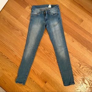 H&M Low Waist Super Skinny Jeans